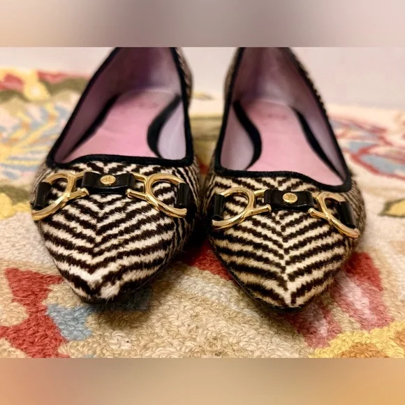 COLE HAAN X NIKE Limited Edition Calf Hair Pointed Toe Ballet Flats - Size 6 1/2 - Picture 5 of 16